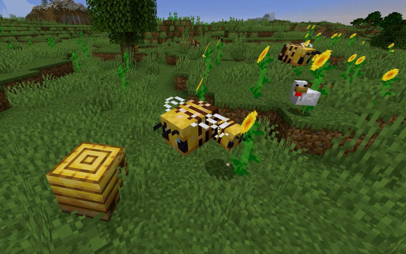 我的世界java版19w34a快照更新介绍——小蜜蜂来啦