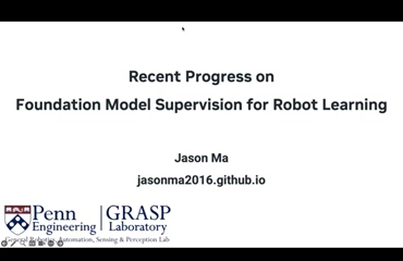 recent progress on foundation model supervision for robot learning哔哩哔哩bilibili