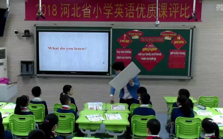 [图]冀教版英语六年级上册 Unit4 The Spring Festival.Lesson19 The Spring Festival 优质课教学视频+PPT课件_