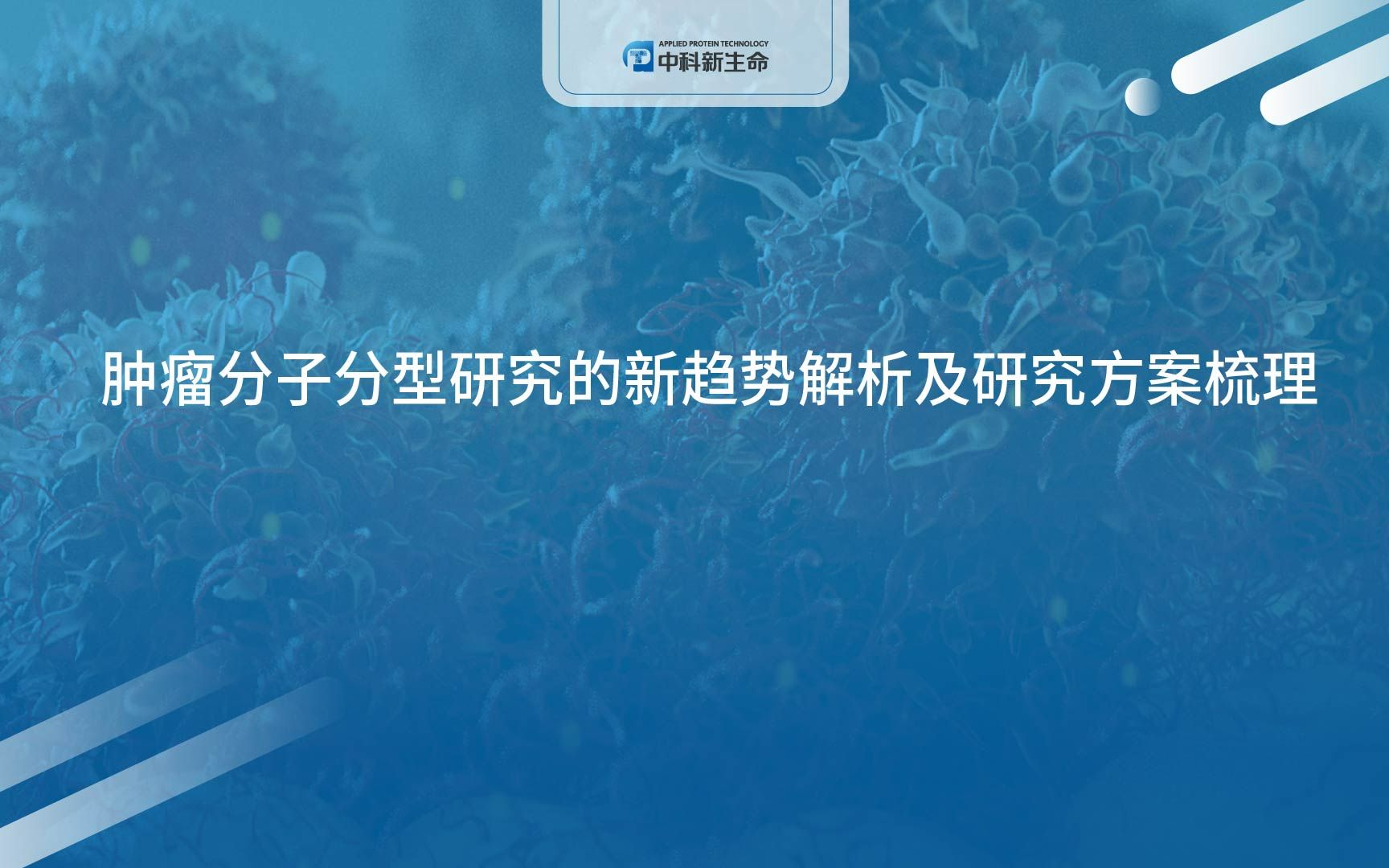 中科新生命肿瘤分子分型研究的新趋势解析及研究方案梳理哔哩哔哩bilibili