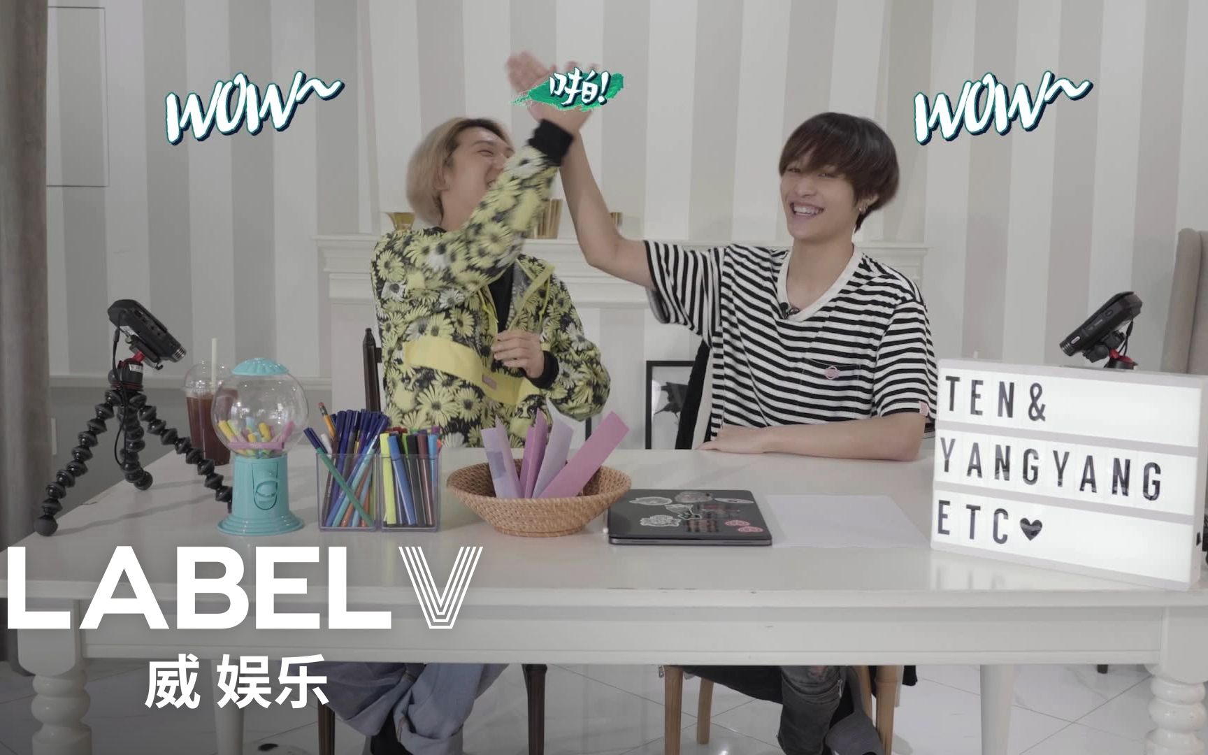 [威神V/WayV] [威神Variety] “限定”壁纸𐟎𒰟Ž蠼 TEN X YANGYANG's Enjoy The Challenge! Ep.1哔哩哔哩bilibili