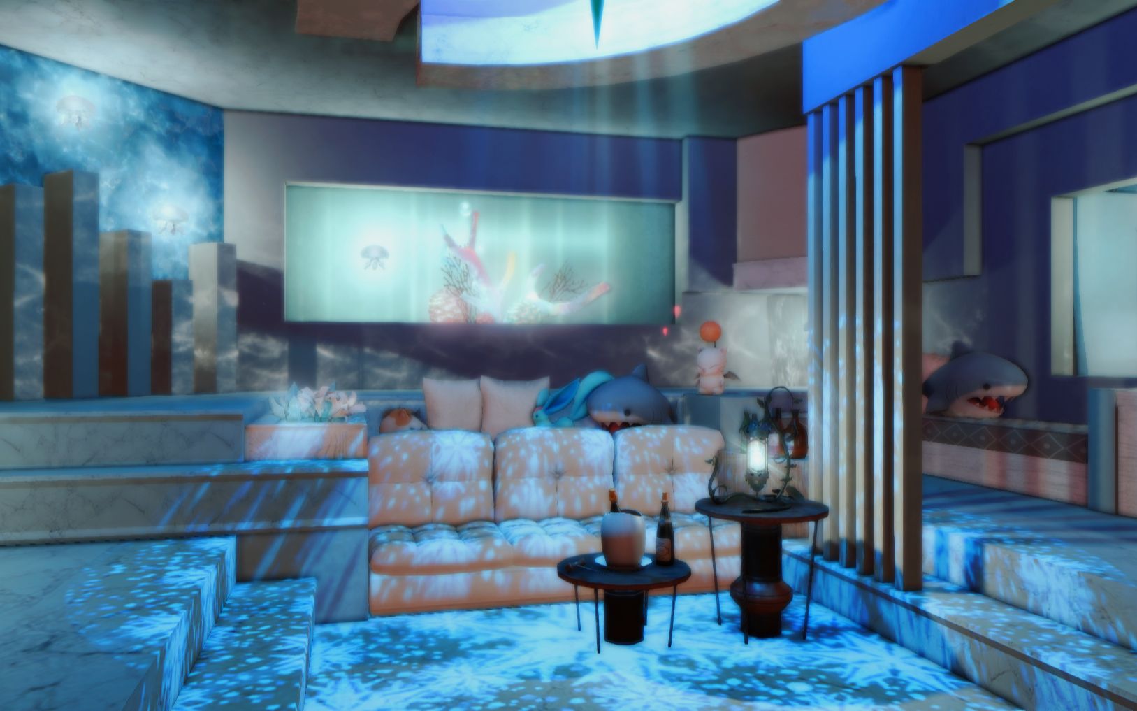 【ff14装修】s房封层 现代风/温馨/海底世界