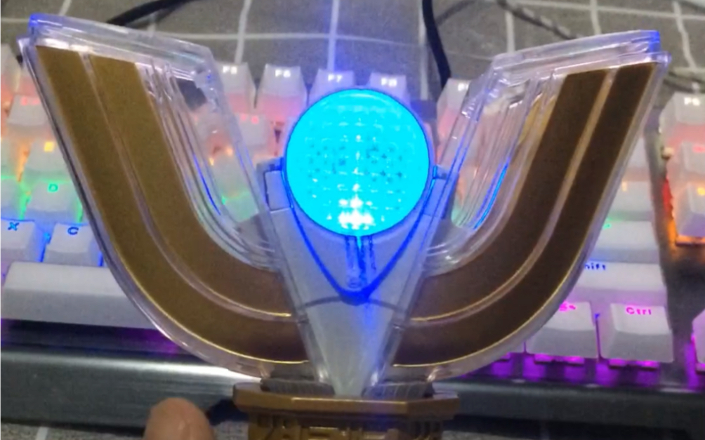 迪迦神光棒本物3303版本神光棒上手把玩