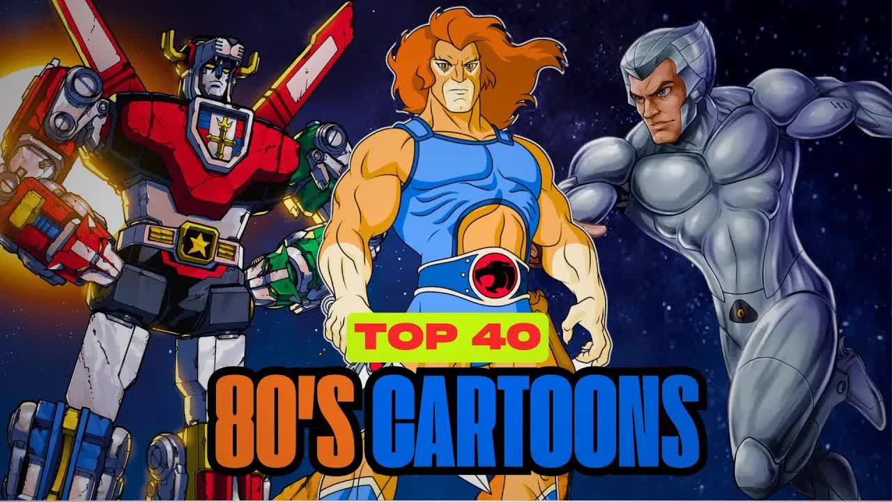 北美80年代最令人难忘的40部周六早晨动画片!你都看过哪部?