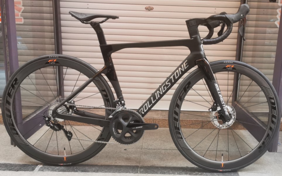 滚石隐藏者hider 全碳纤维公路车 shimano105 7020大套 多特f1碳纤维