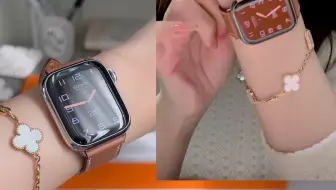 Vlog 最接近爱马仕的apple Watch 6表盘 哔哩哔哩 Bilibili