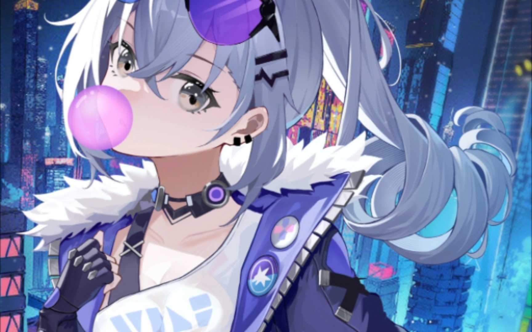 银狼和卡芙卡(美图)