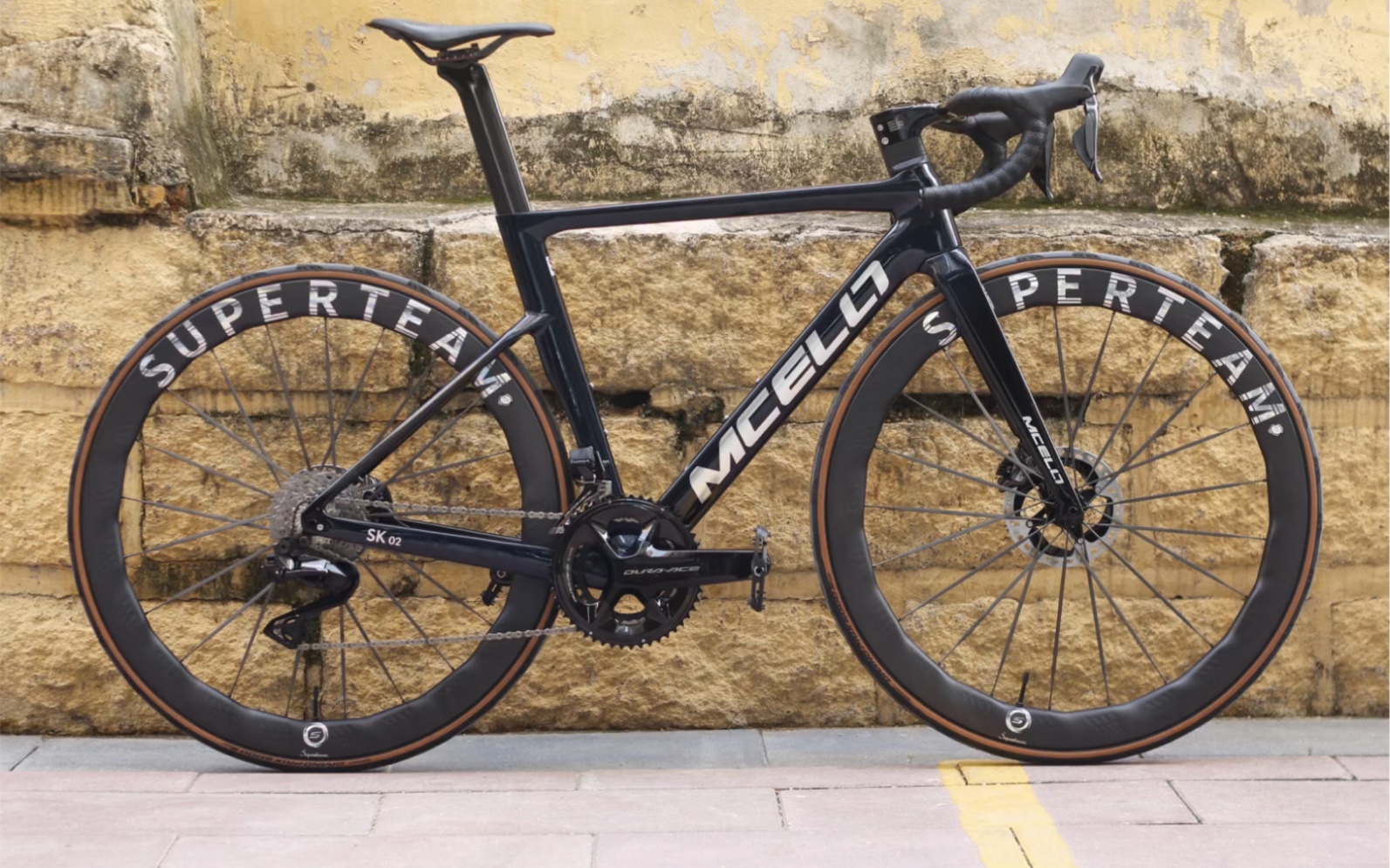 mcelo sk02 超轻公路车 升级9270套件 superteam碳