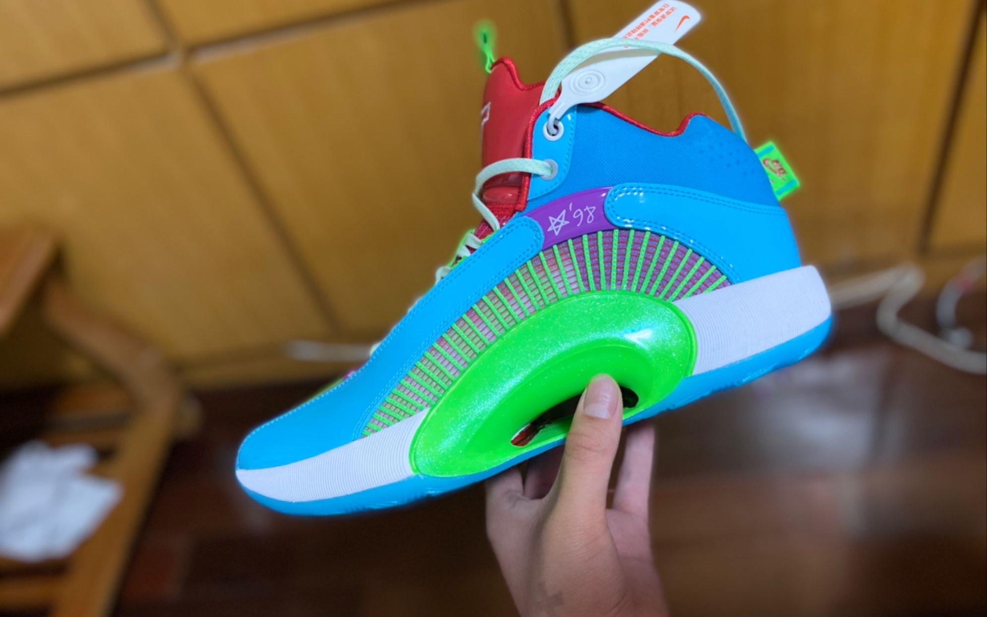 aj35全明星塔图姆配色