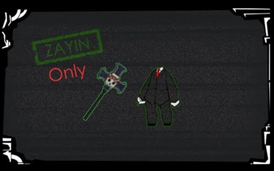 Lobotomy Corporation  [Nothing there] Only Use ZAYIN E.G.O Suit, Weapon哔哩哔哩bilibili