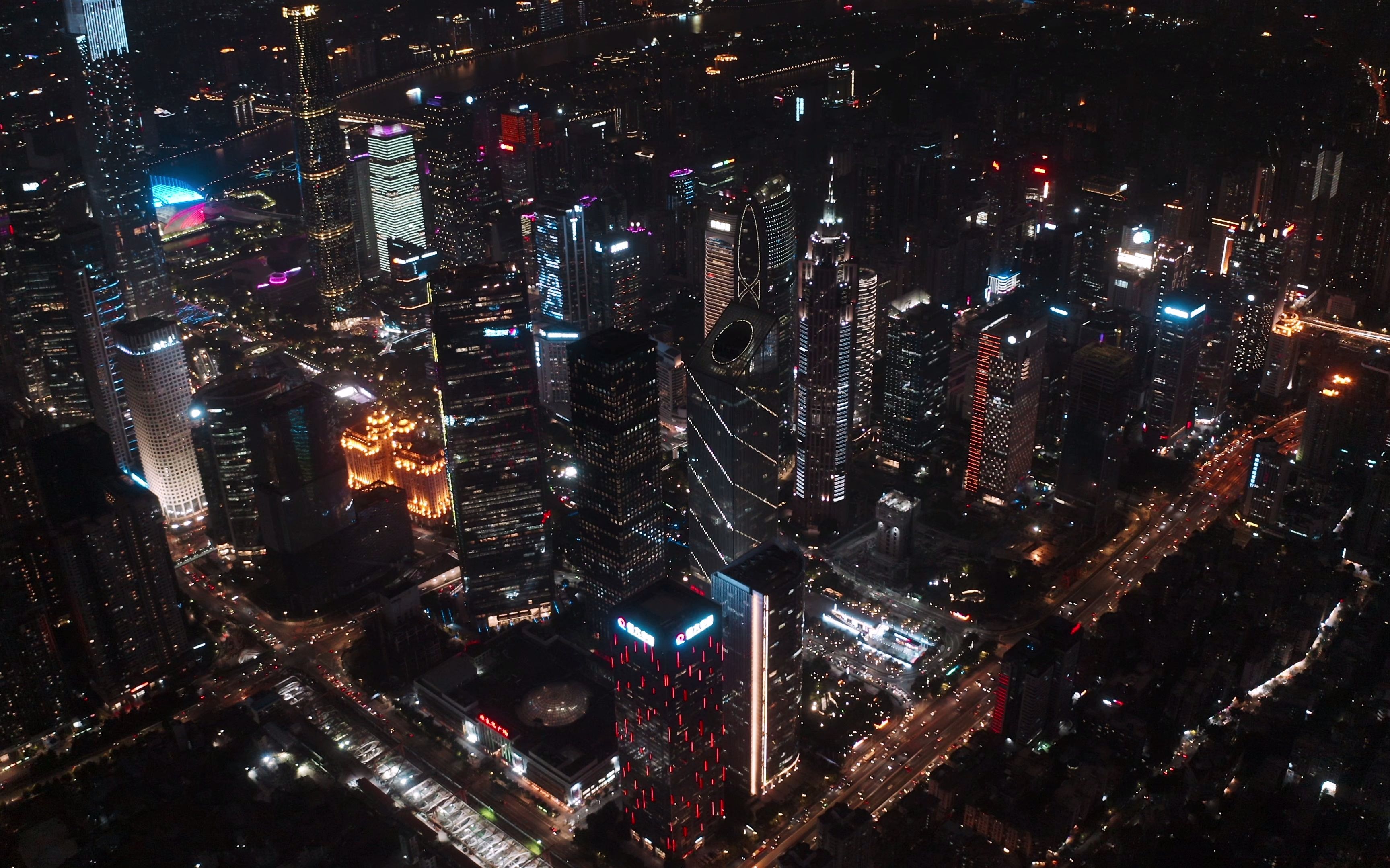 广州城市夜景