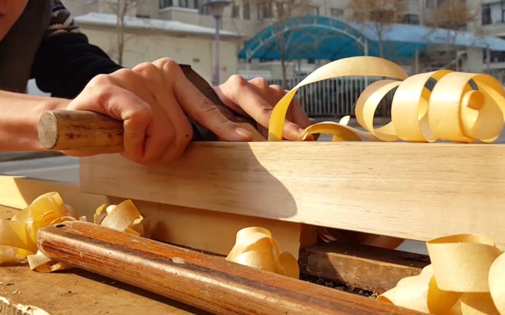 木工制作我爹教我做刨子99ω99