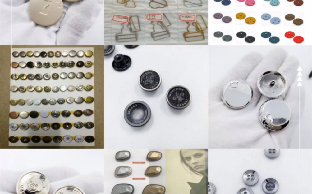 电镀工艺扣子衣服隐形子母扣工字扣工装摁扣葫芦扣挂钩