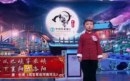 中国诗词大会 王恒屹哔哩哔哩bilibili