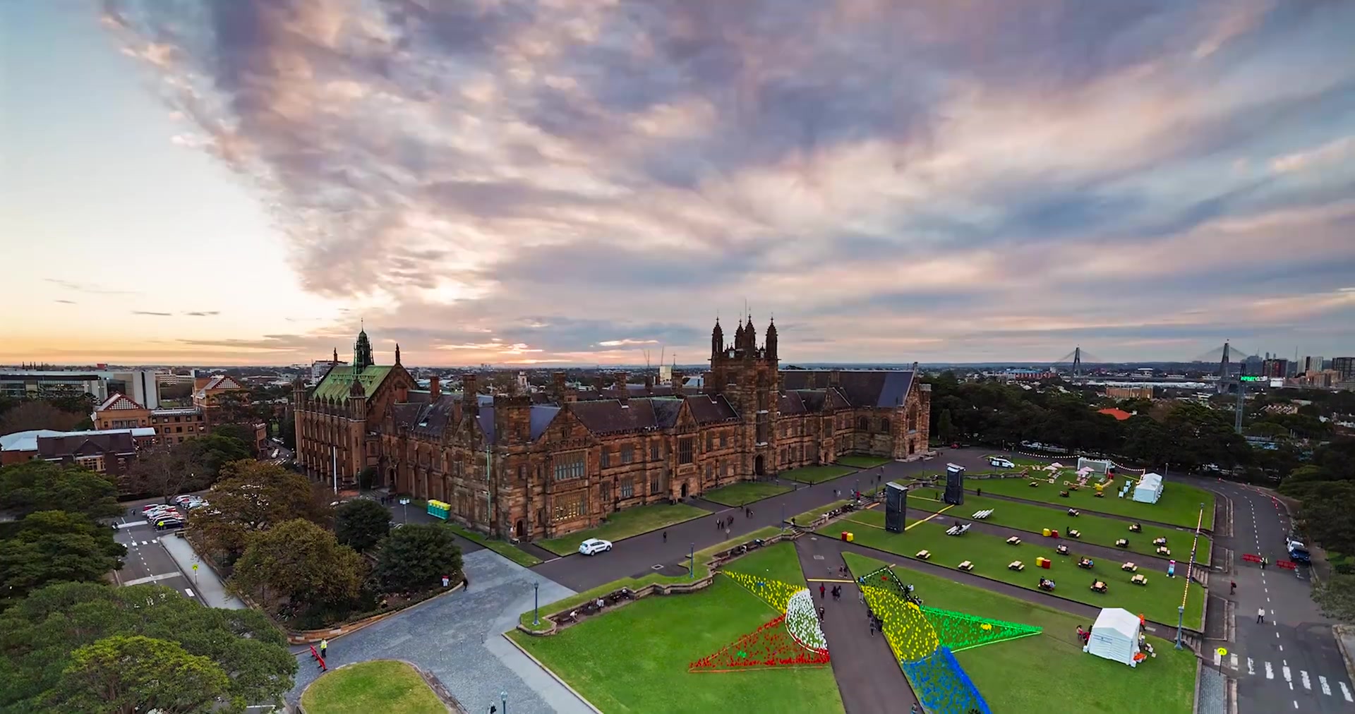 悉尼灯光展 2015 悉尼大学区域 vivid sydney - sydney university