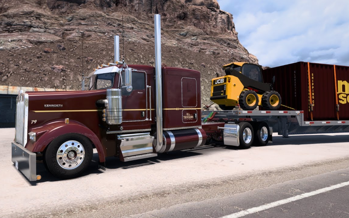 【美洲卡车模拟】【hammerlane79】kenworth w900 -(重型施工运输)