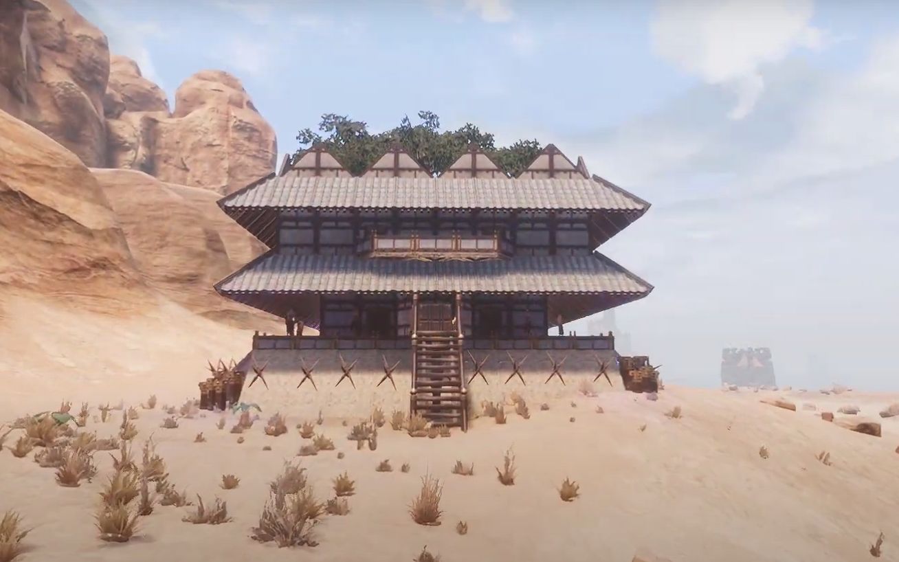 conan exiles 流放者柯南 建筑-这棵树,是我的了!