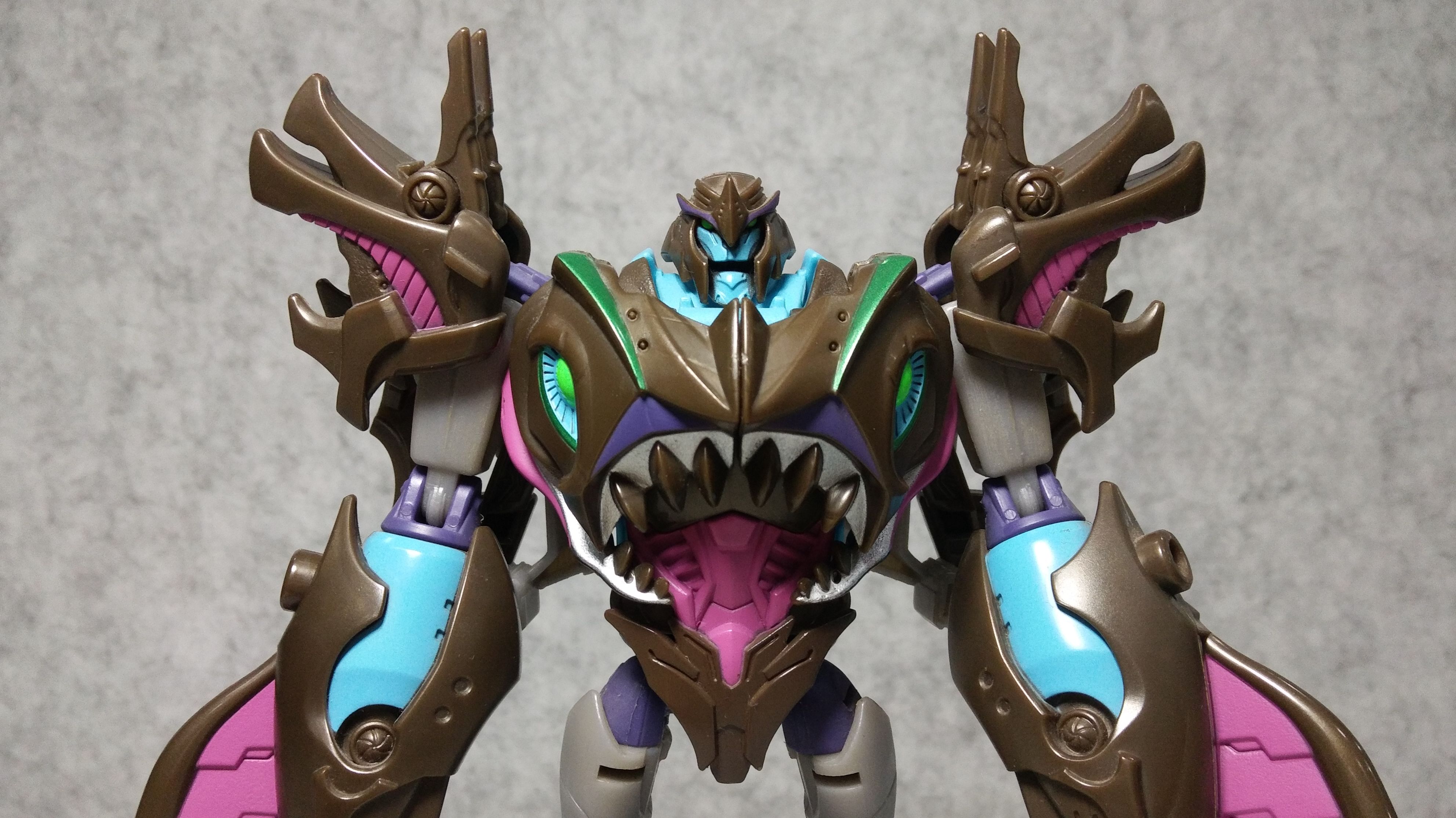 这就是最强改模!变形金刚 领袖之证 野兽猎人 鲨鱼精威震天!