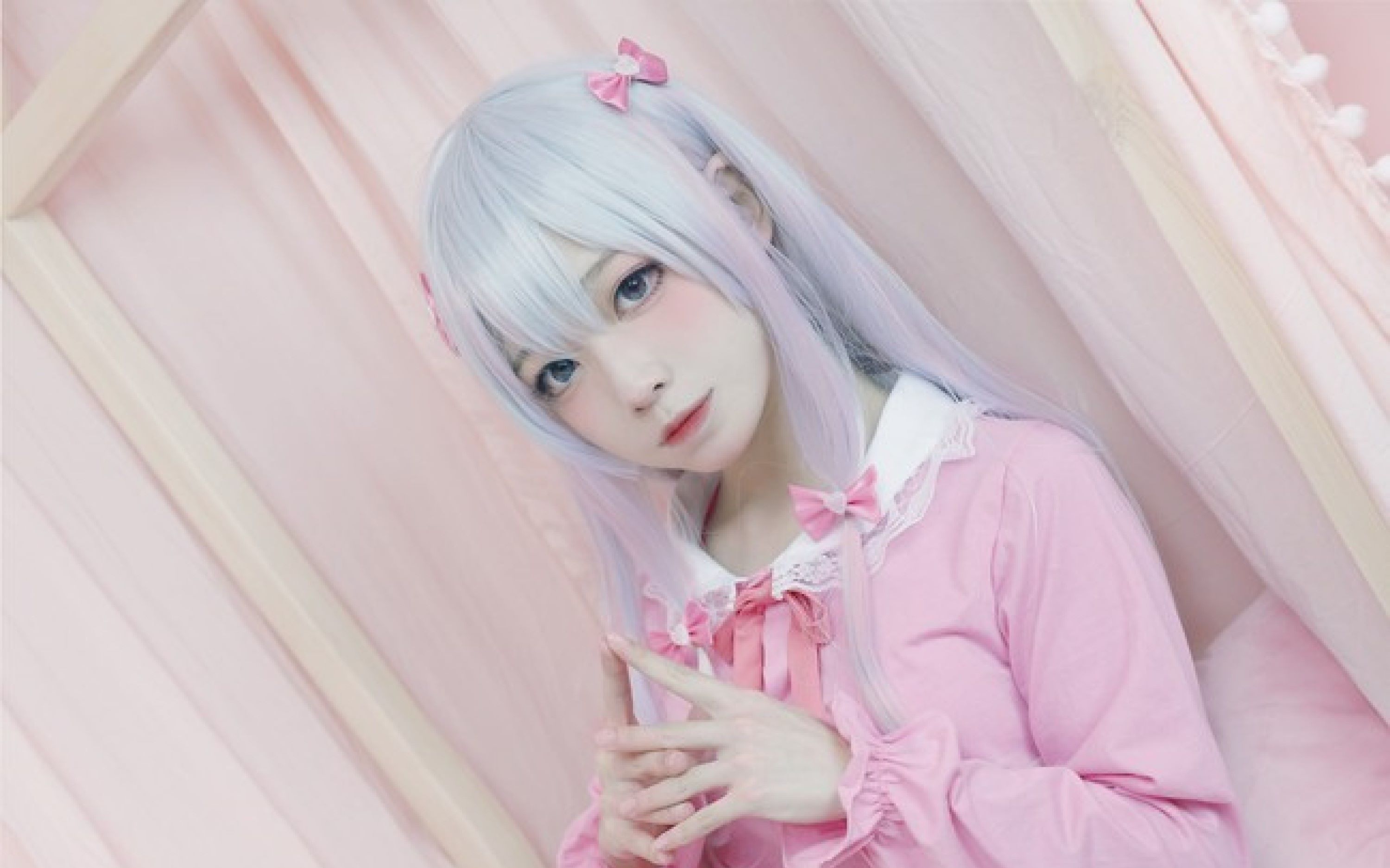 【yy0315-hannah】小姐姐cos埃罗芒阿老师的和泉纱雾,"要是出了房间我