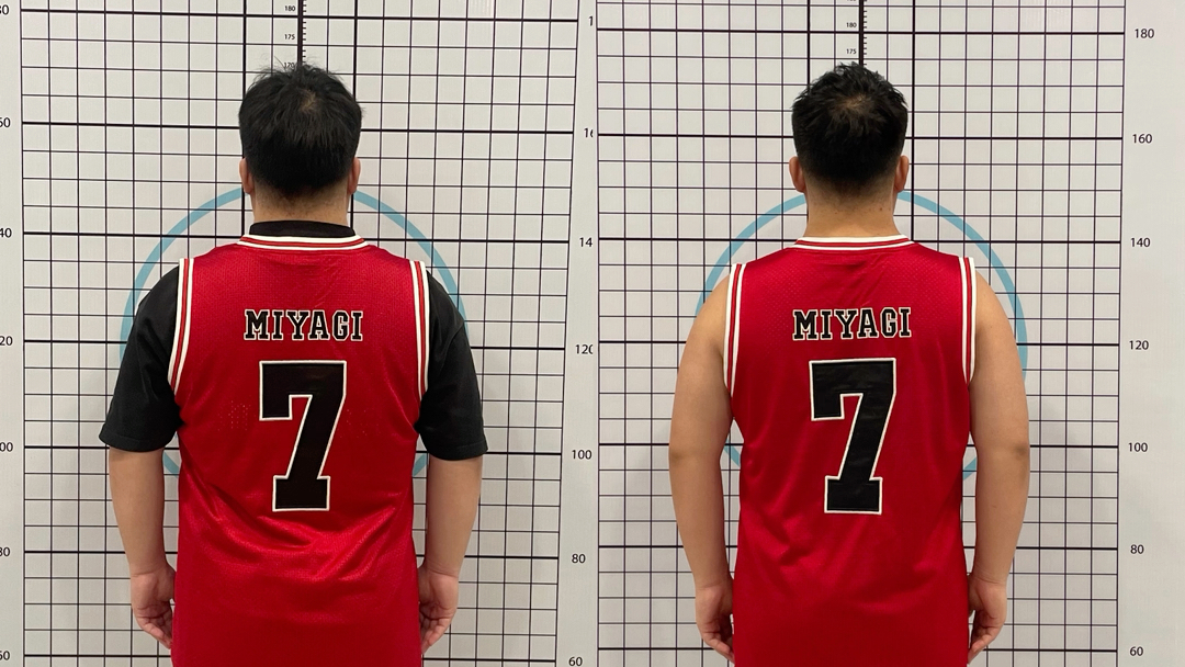 减脂减重对比图