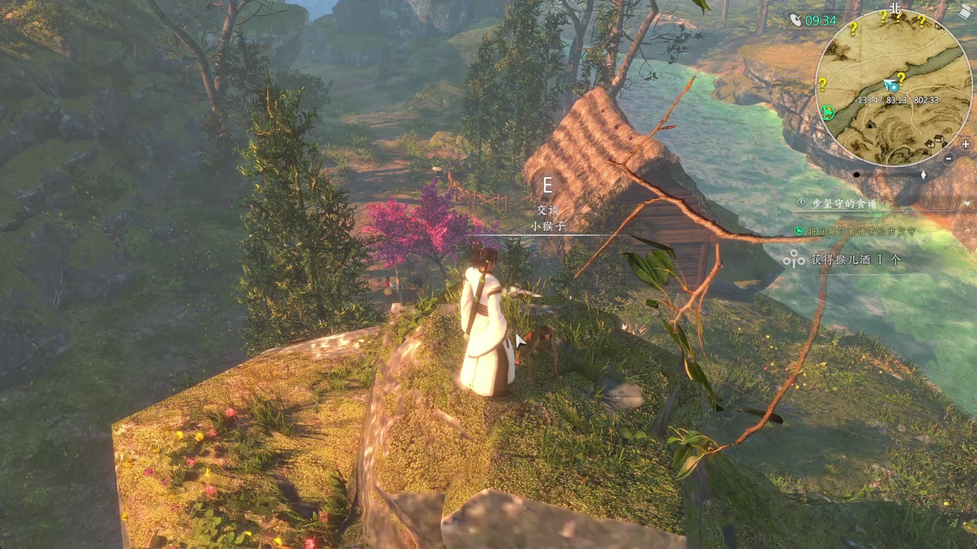 河洛群侠传-拱石村:猴儿酒