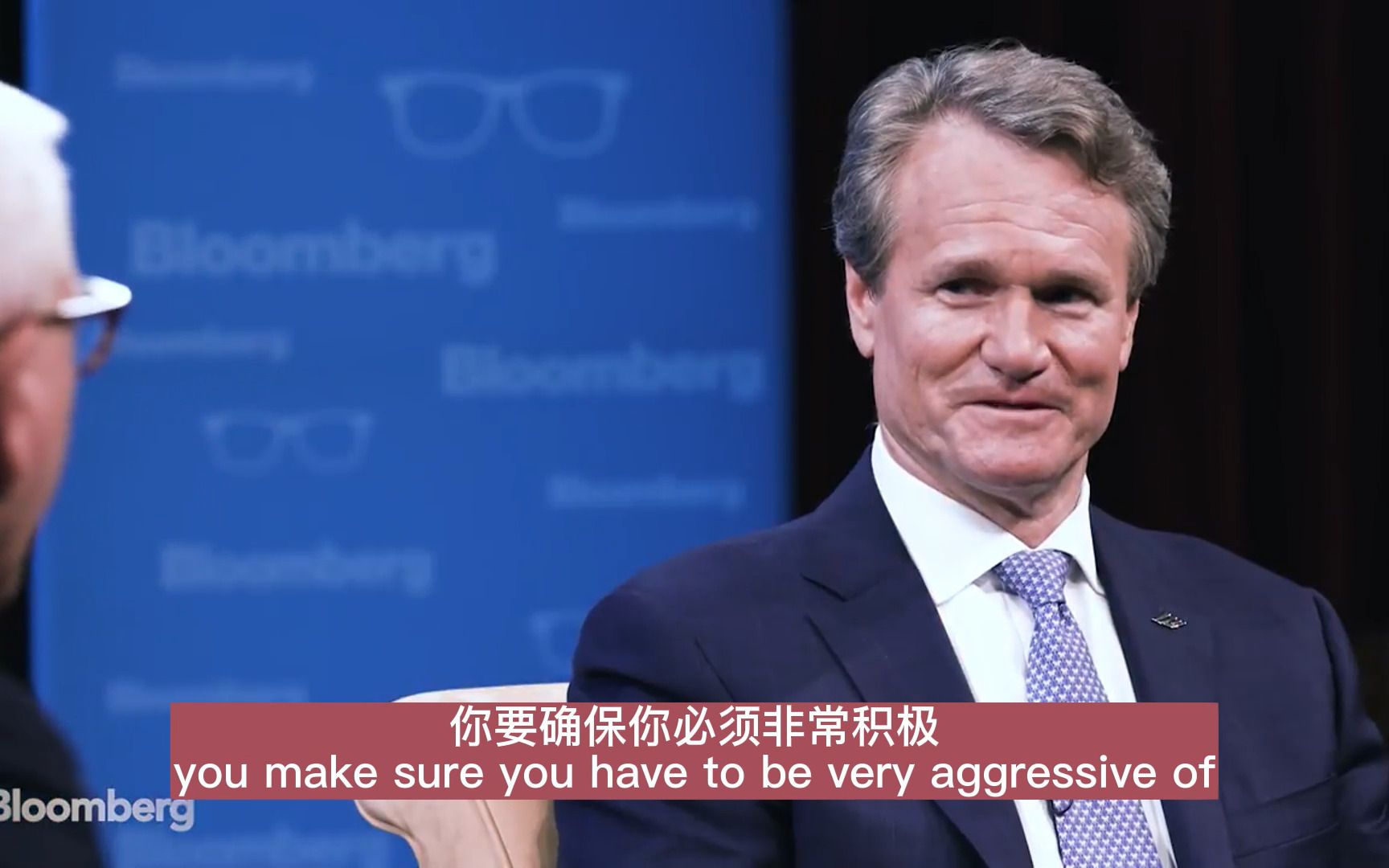 英语外刊 | 美国银行总裁Brian Moynihan访谈  拥有好奇心,不断学习(中英双语字幕)哔哩哔哩bilibili