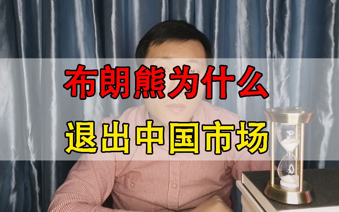 布朗熊为什么退出中国市场哔哩哔哩bilibili