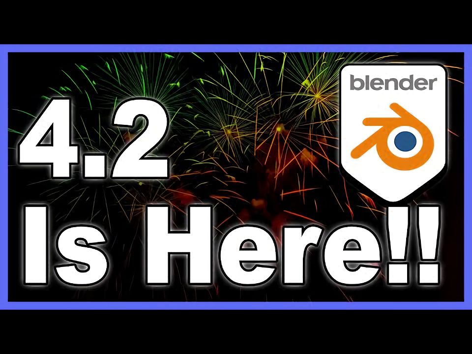 【中字】3D软件资讯:5 分钟内了解 Blender 4.2 的最佳功能哔哩哔哩bilibili