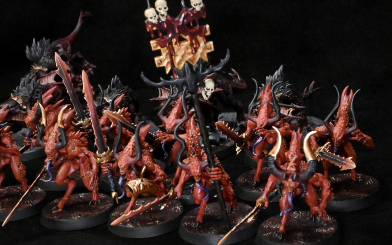 战锤40k /aos 恐虐恶魔 放血鬼