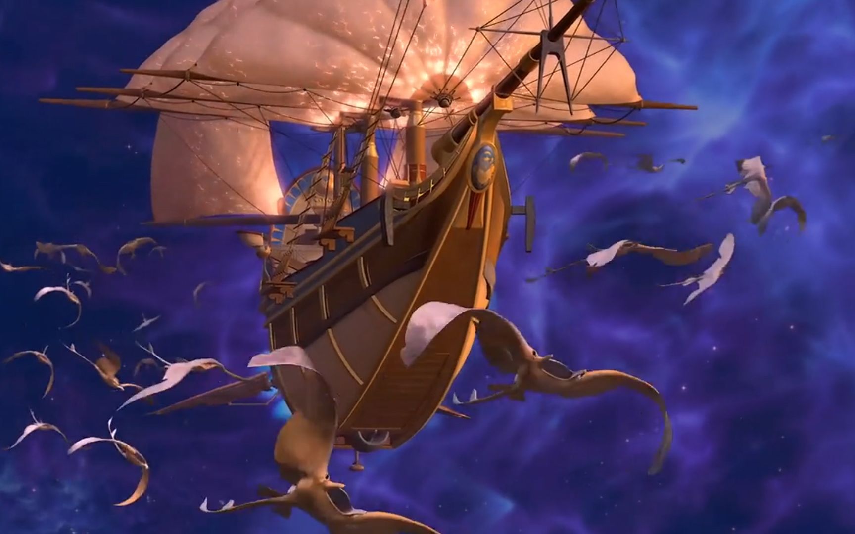 一个男孩纸心中都有一片星辰大海,迪士尼经典动画,儿时的回忆,星银岛