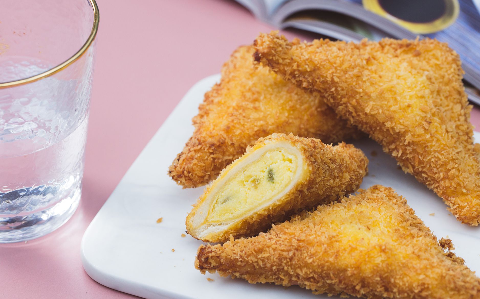 香脆美味的小零食酥炸葡萄奶酥