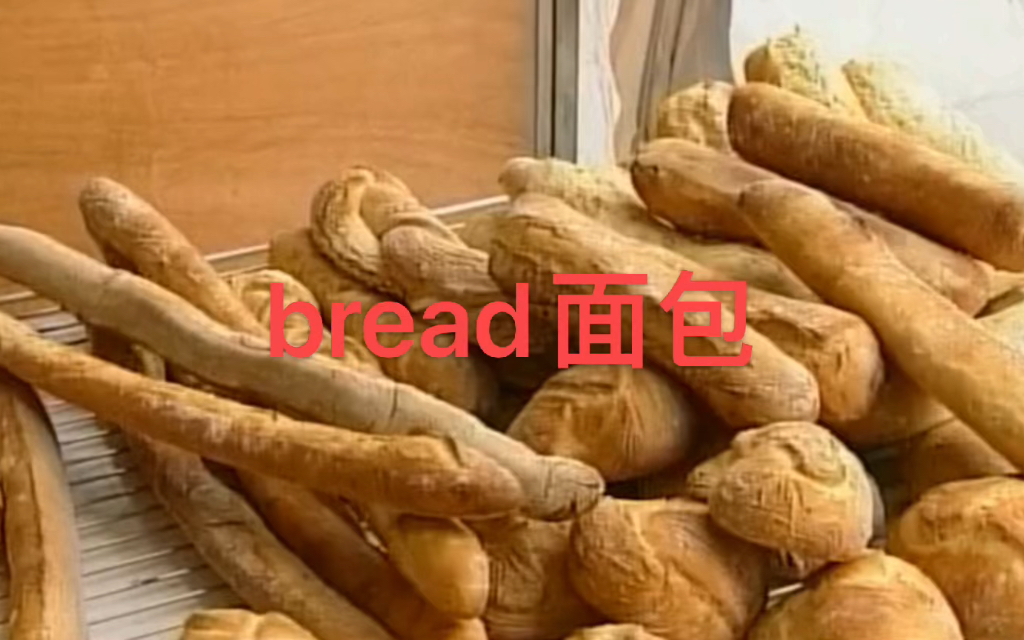 英语说词解字bread哔哩哔哩bilibili