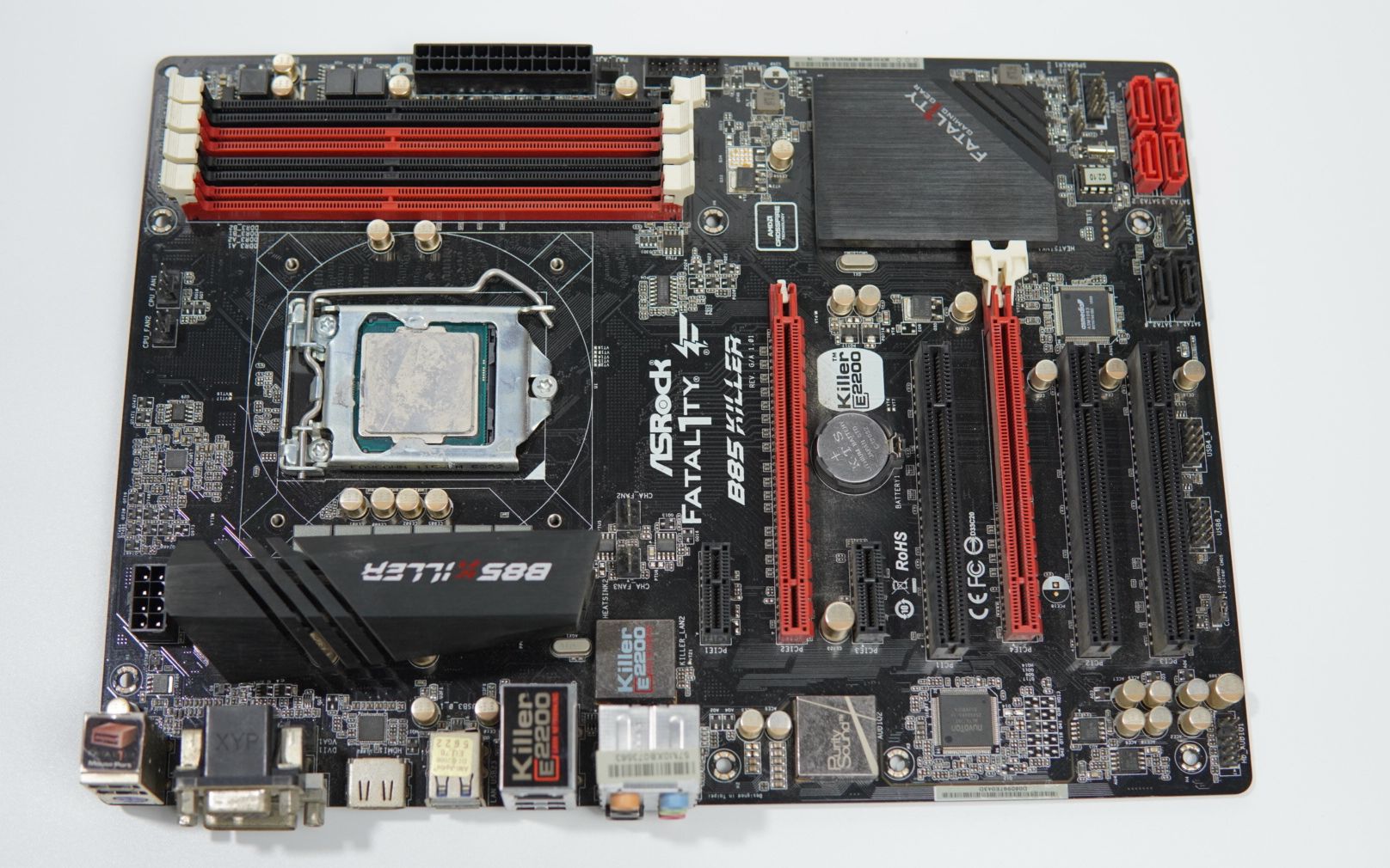 【主板维修】华擎b85killer通病教你不换芯片3分钟内搞定_哔哩哔哩