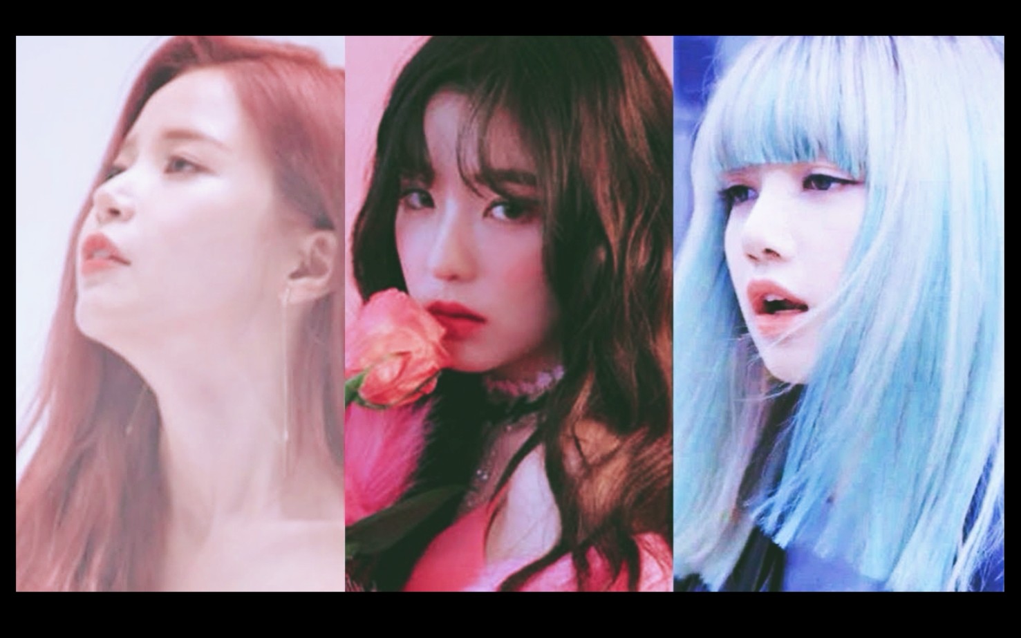 【mamamoo/red velvet/blackpink】bad boy x paint me x stay_哔哩