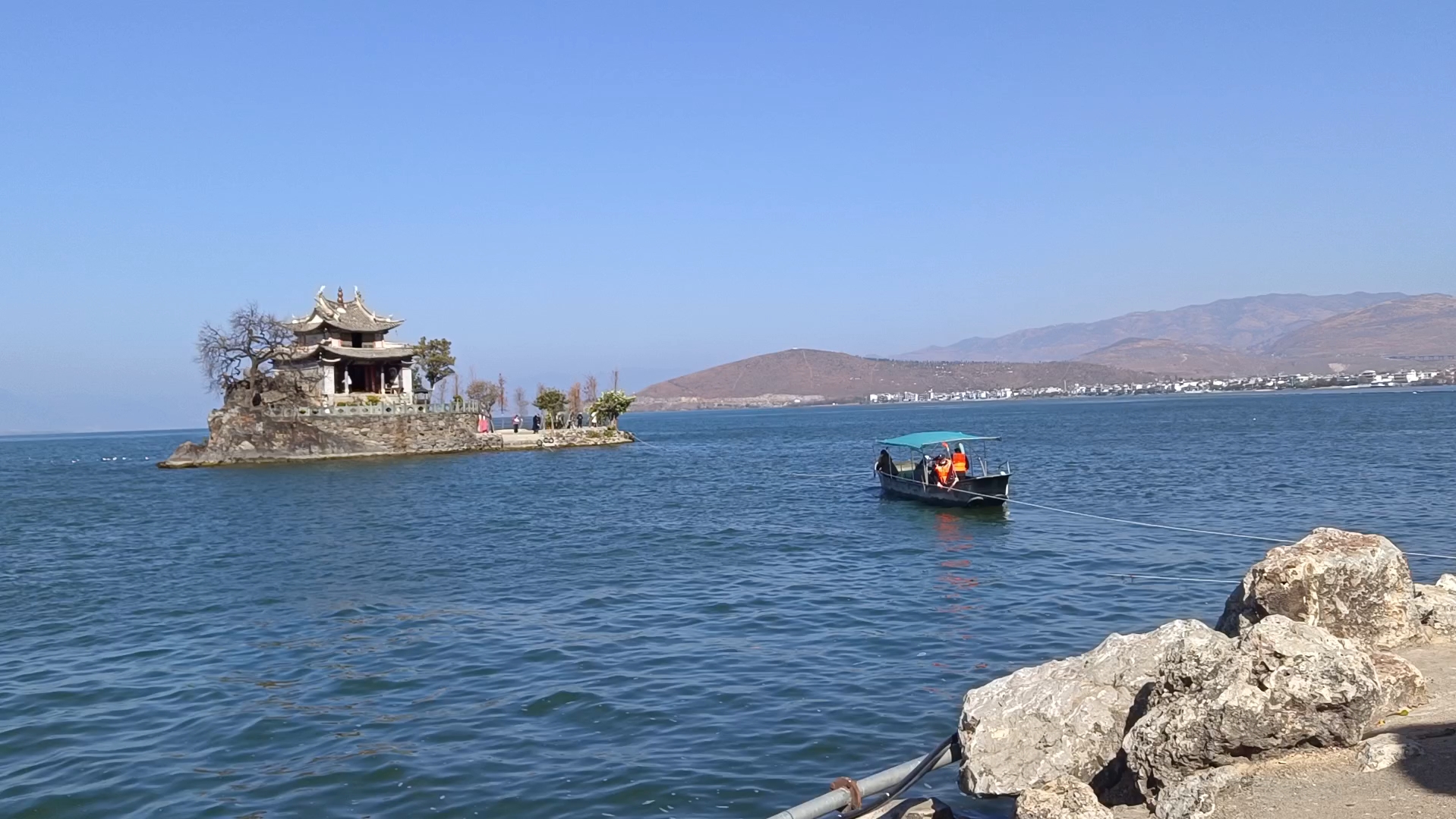 大理的苍山洱海