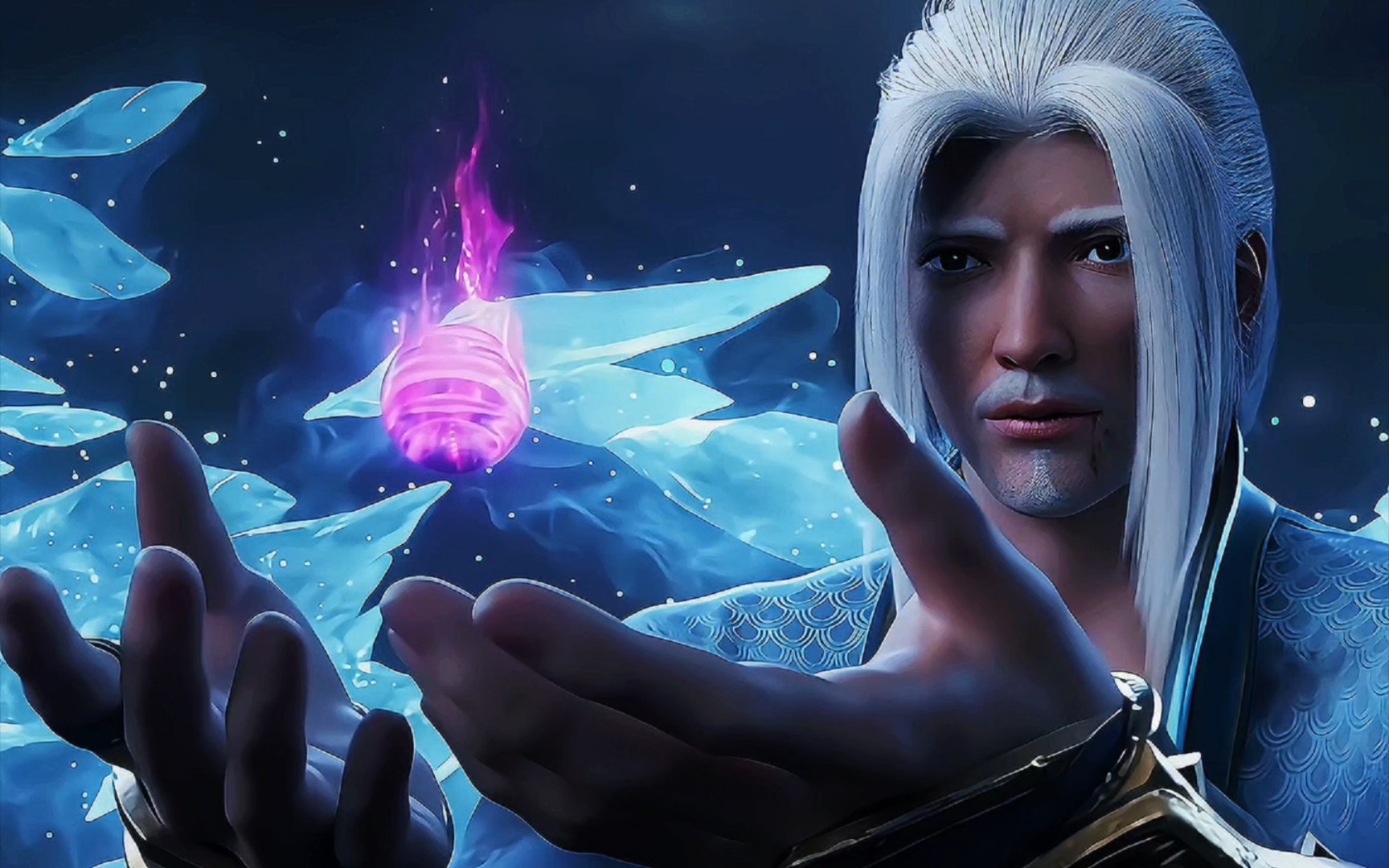 萧炎答应海老的复灵紫丹,终究还是给到了