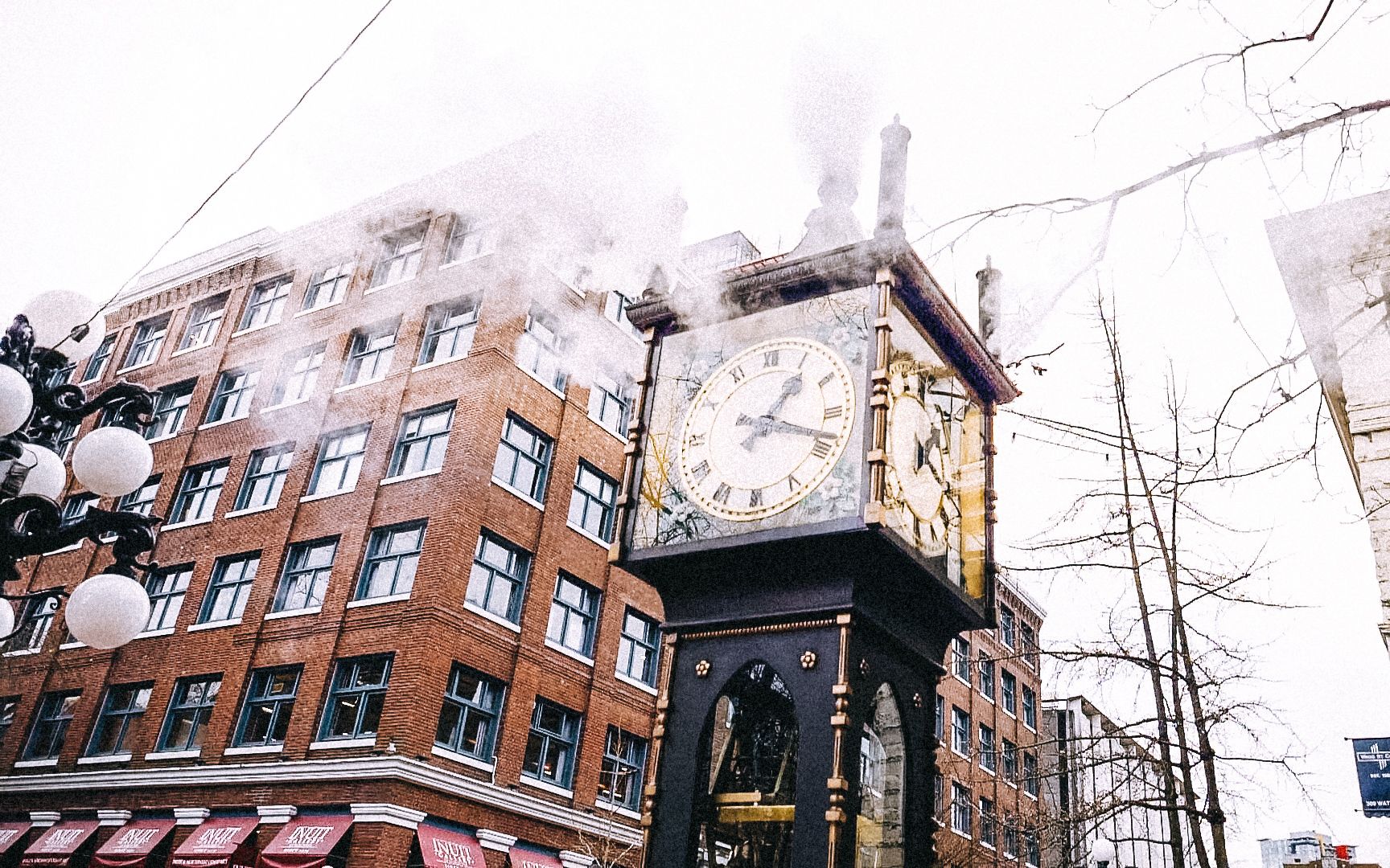 世界唯一的蒸汽钟gastown steam clock vlog 30_哔哩哔哩_bilibili