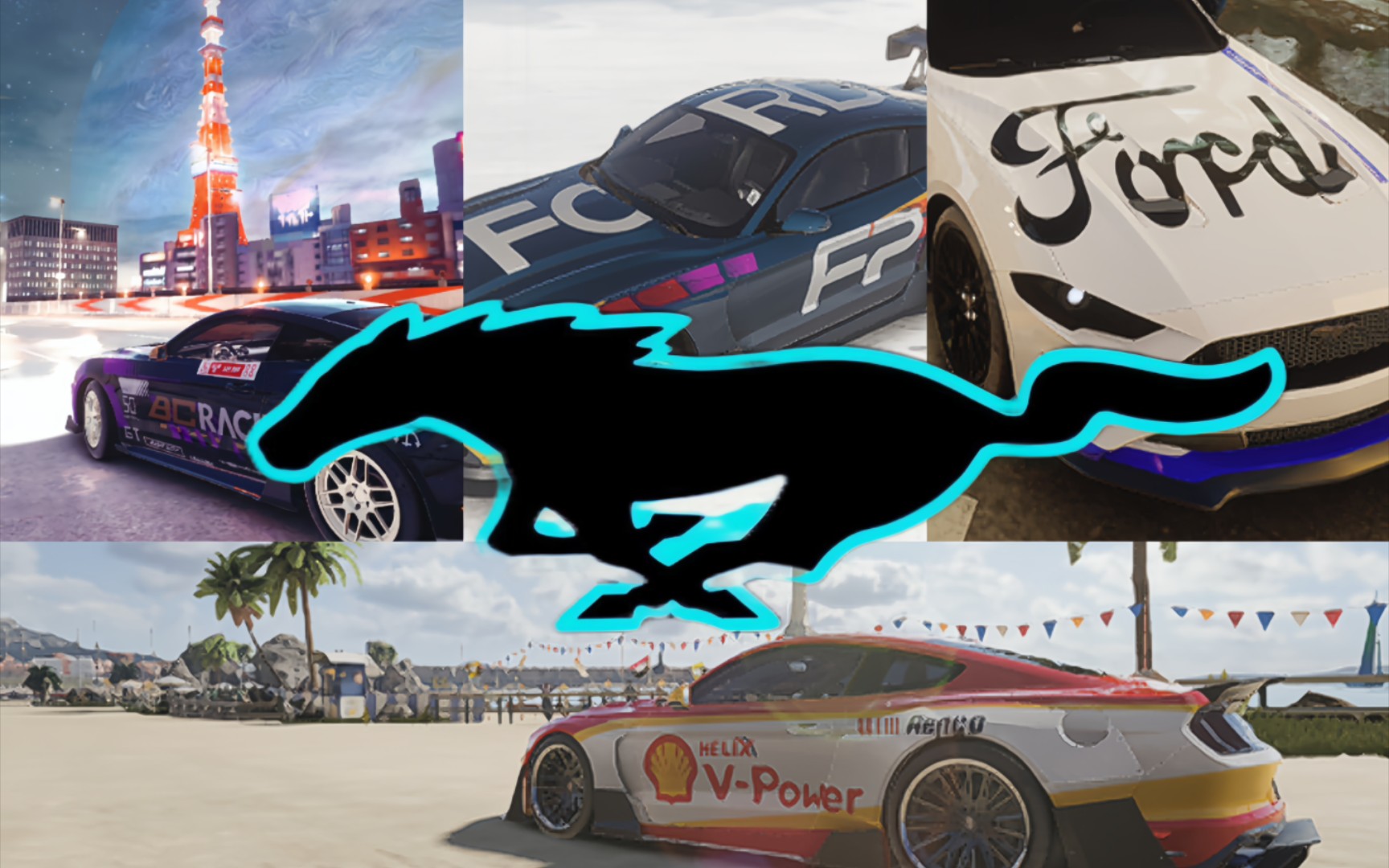 巅峰极速涂装大赛:野马之日的速度与激情!涂装纯享版