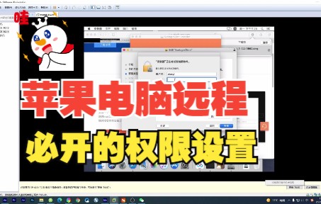 【向日葵远程】苹果电脑向日葵远程协助必开权限设置,不然无法进入对方桌面,鼠标也无法操作哔哩哔哩bilibili