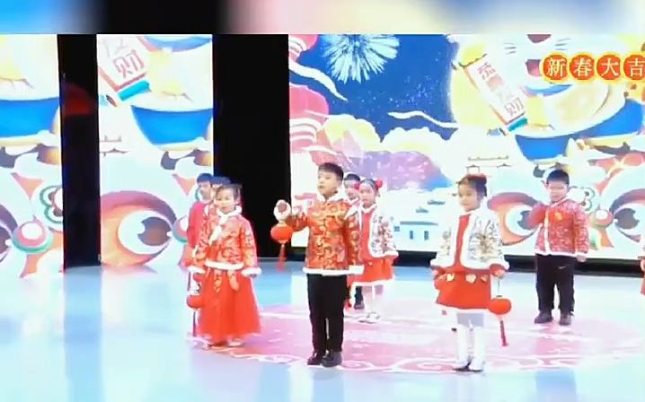 [图]新年元旦情景剧《福娃闹春》少儿语言表演 舞台演出 六一汇演 文艺汇演 少儿春晚