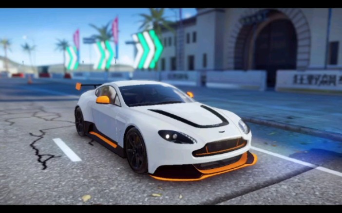 狂野飙车9 国服 新车竞速赛事 阿斯顿马丁 vantage gt12 1分09秒989