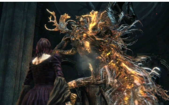 血源诅咒bloodborne锯矛vs四周目劳伦斯