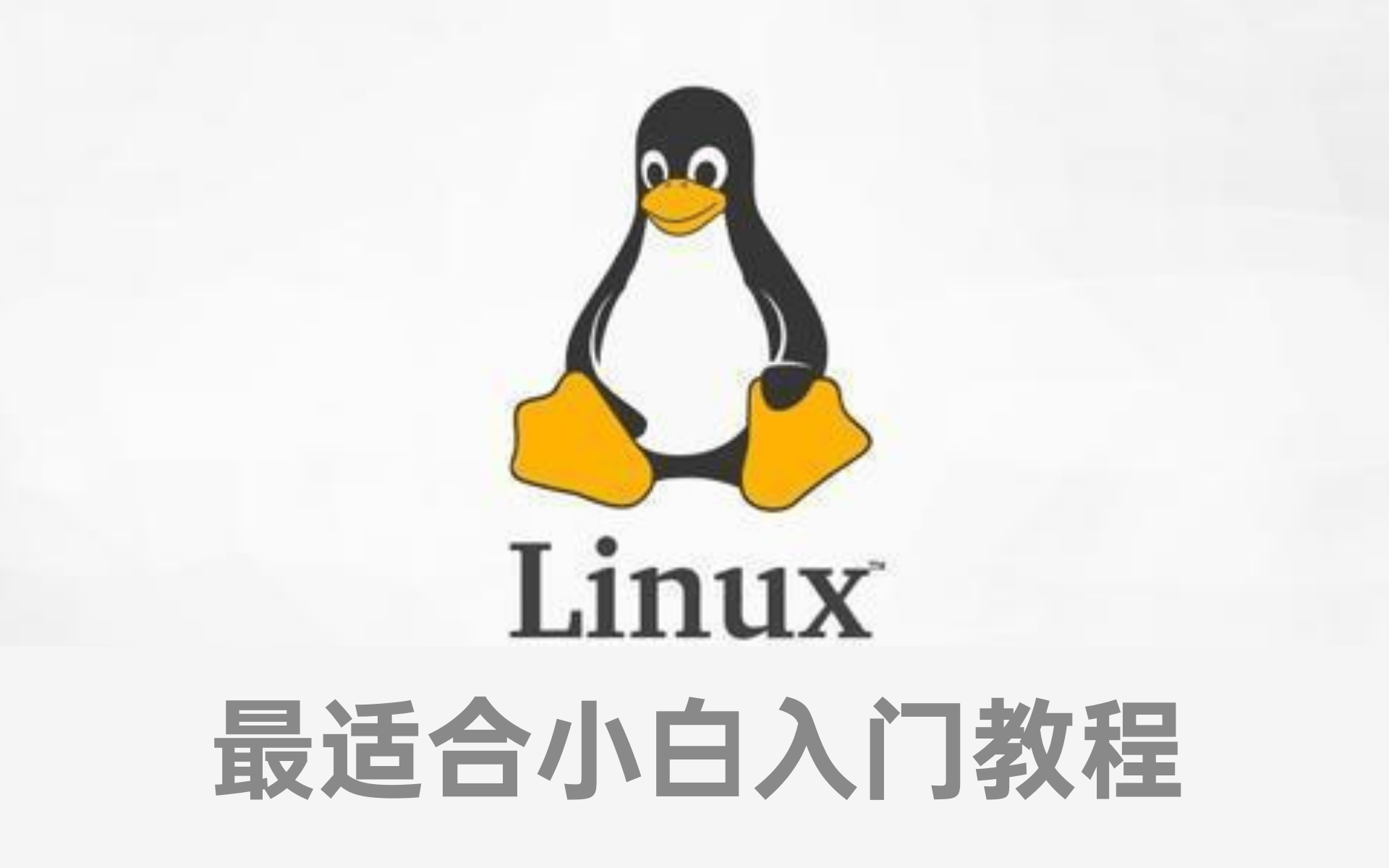 【全套完整版】2021最新Linux教程 通俗易懂,从入门到精通(Linux保姆级新手教程)哔哩哔哩bilibili