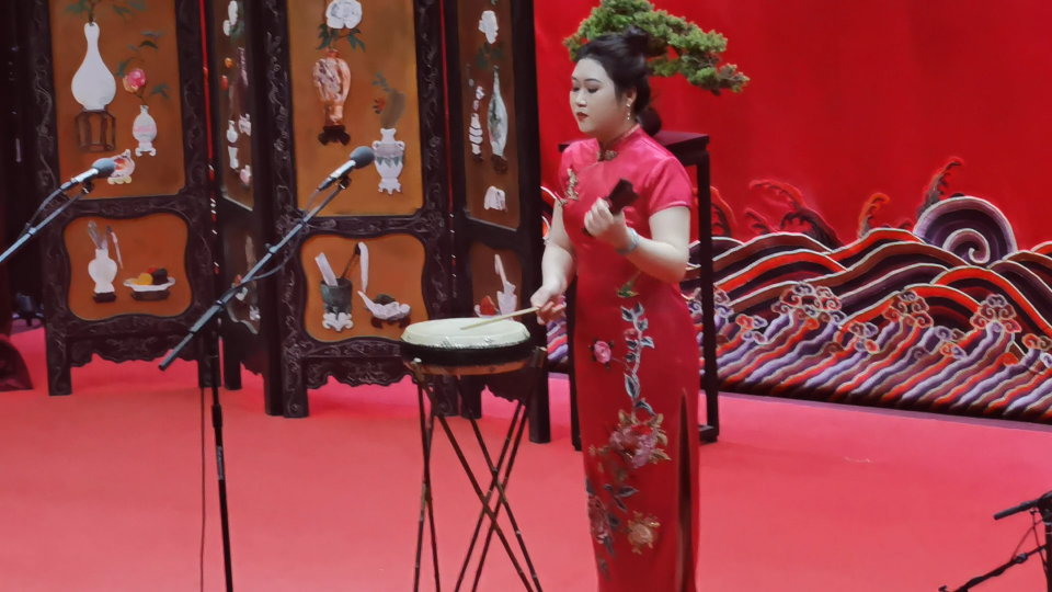 德云鼓曲社青年队演出,方新骆派京韵大鼓《丑末寅初》