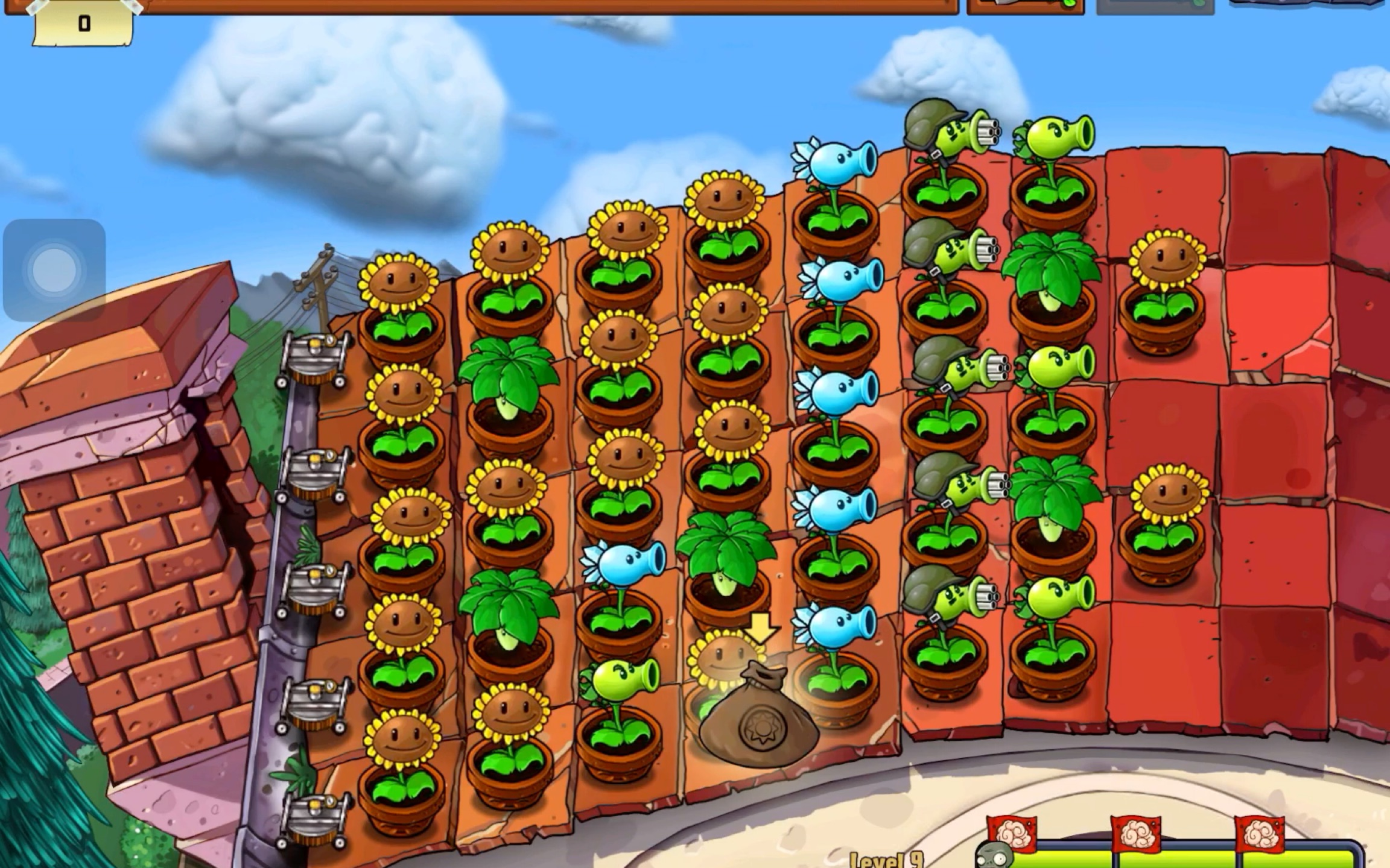 让豌豆家族的每一员在屋顶大战中发光发热!(《六世同堂》)