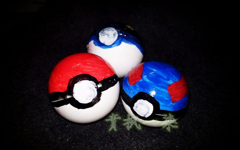 大师球!自己做一个球捕捉up主