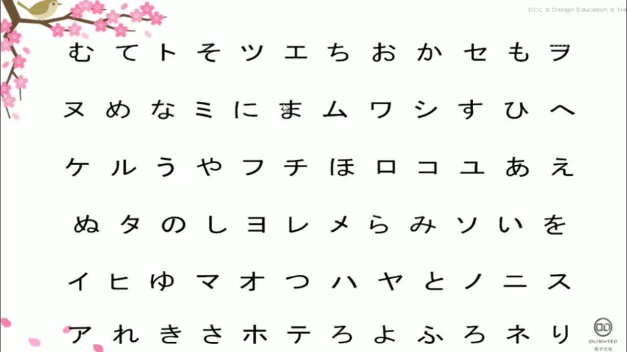 五十音图与语音语调 日文平假名和片假名表哔哩哔哩bilibili