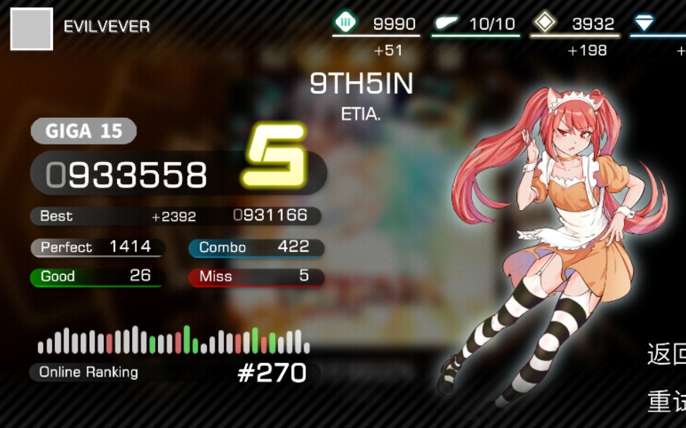[dynamite] 9th5in giga 15 s评分 录屏_音游热门视频
