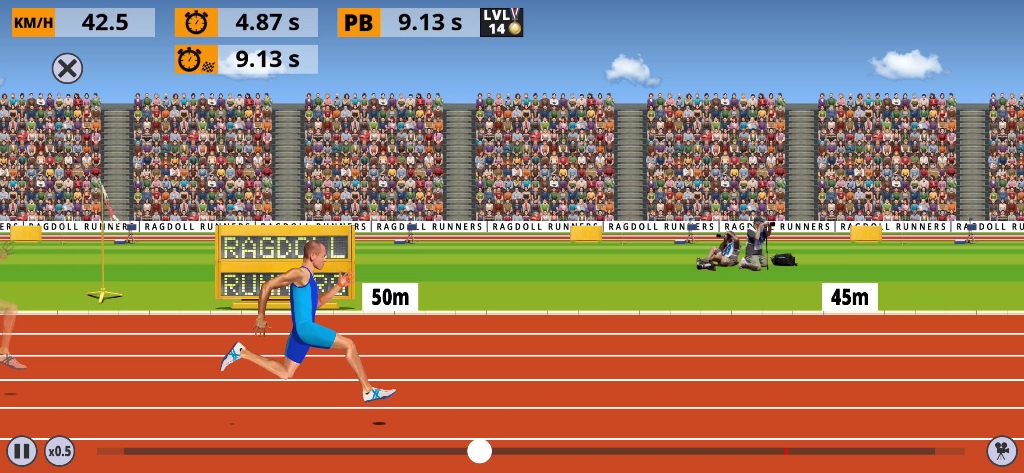 【ragdoll runners】100m个人记录