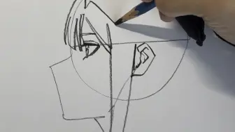 一笔教你弄懂侧脸的绘画方法